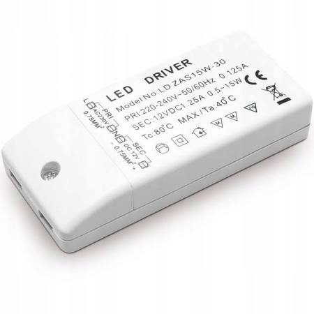 Zasilacz meblowy do taśm Led COB NEON 12V 2,5A 15W