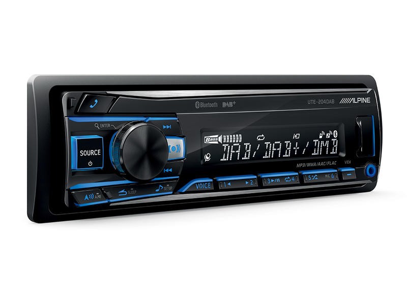 Alpine UTE-204DAB Radio USB/Bluetooth