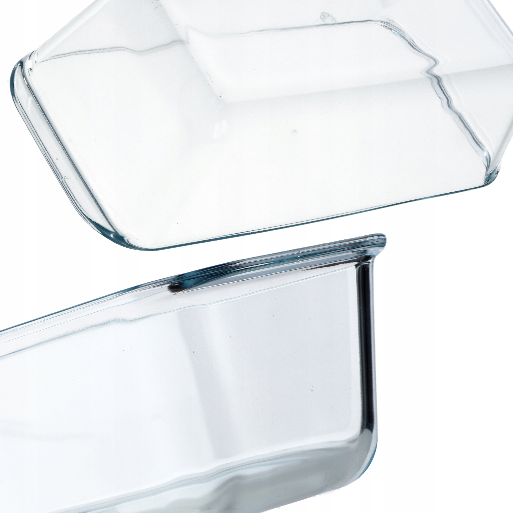 SZKLANA FORMA DO PIECZENIA CHLEBA KEKSÓWKA 28cm NACZYNIE ŻAROODPORNE Materiał szkło