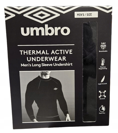 Umbro Męska koszulka termoaktywna roz. XXL czarna