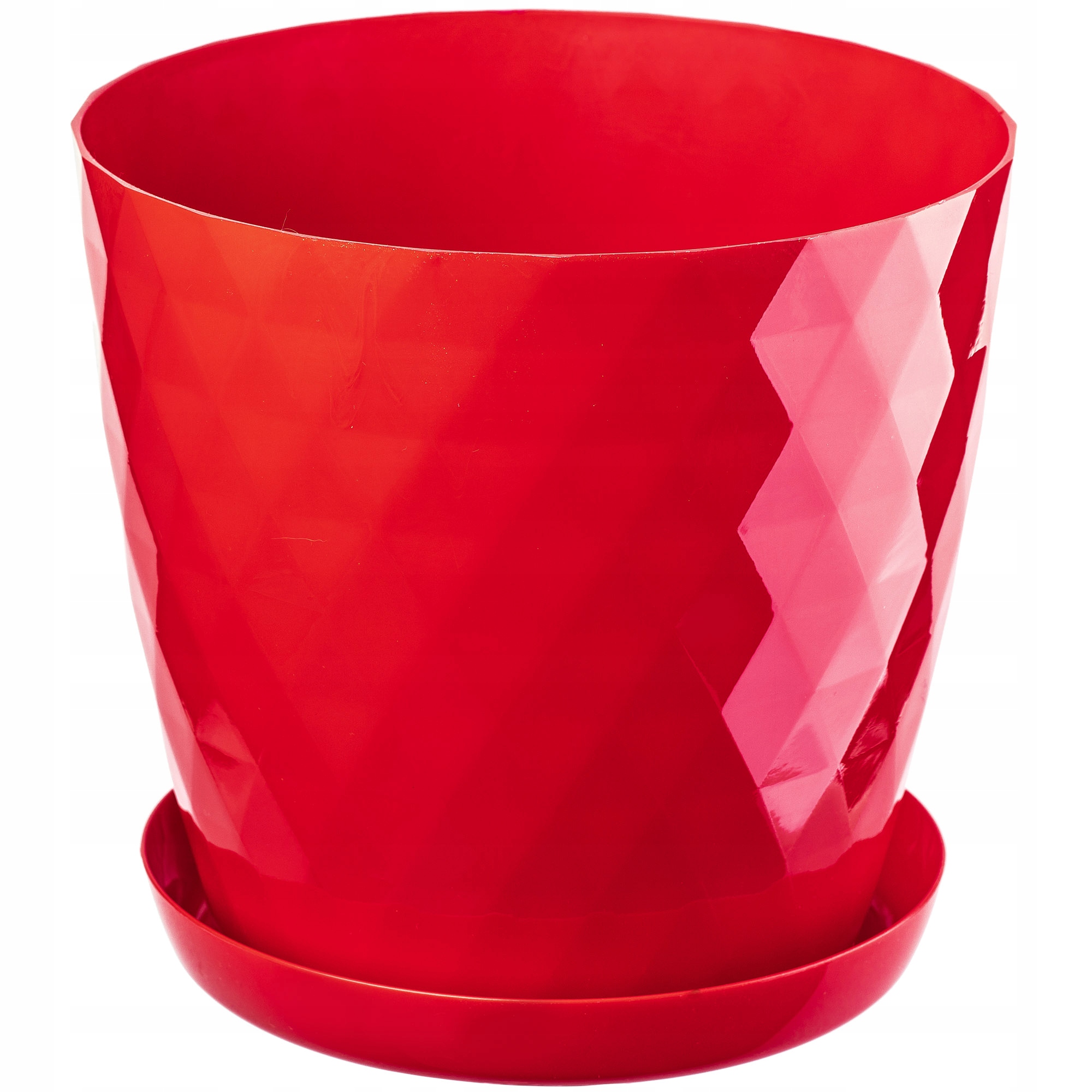 

Doniczka Osłonka Z Podstawką Donica 25cm 9X Kolor