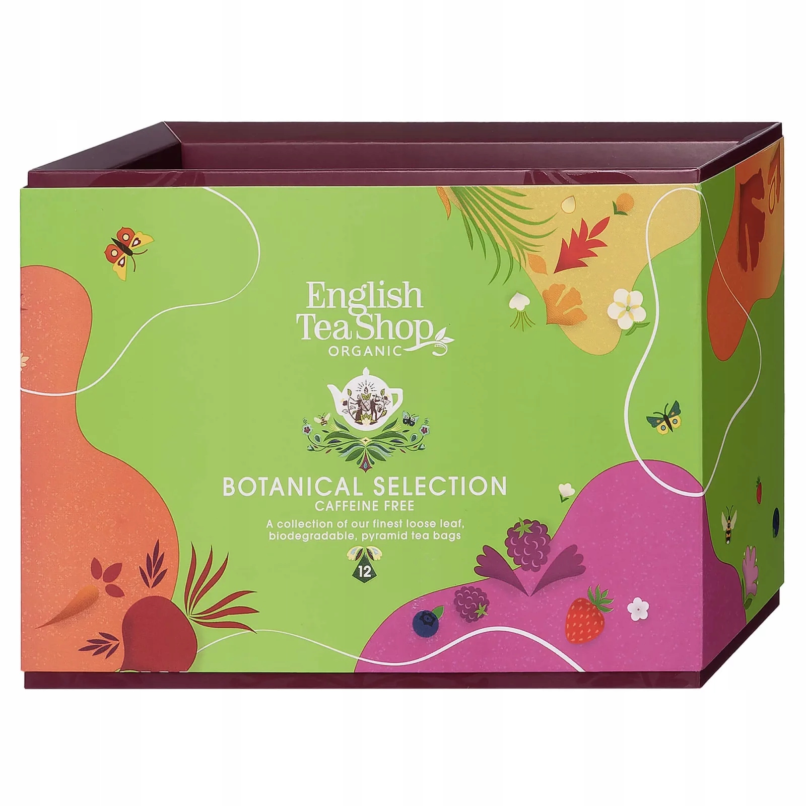 English Tea Shop Botanical Tea Selection Sada 12 pyramid (bez kofeinu)