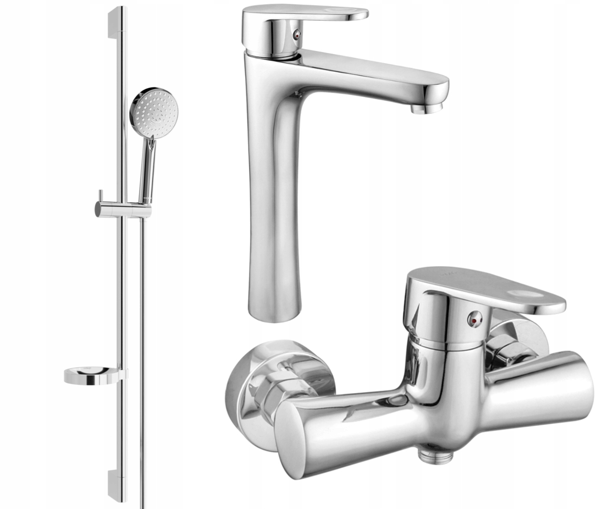 

Mexen Kama DS75 Zestaw Prysznicowy Bateria Chrom