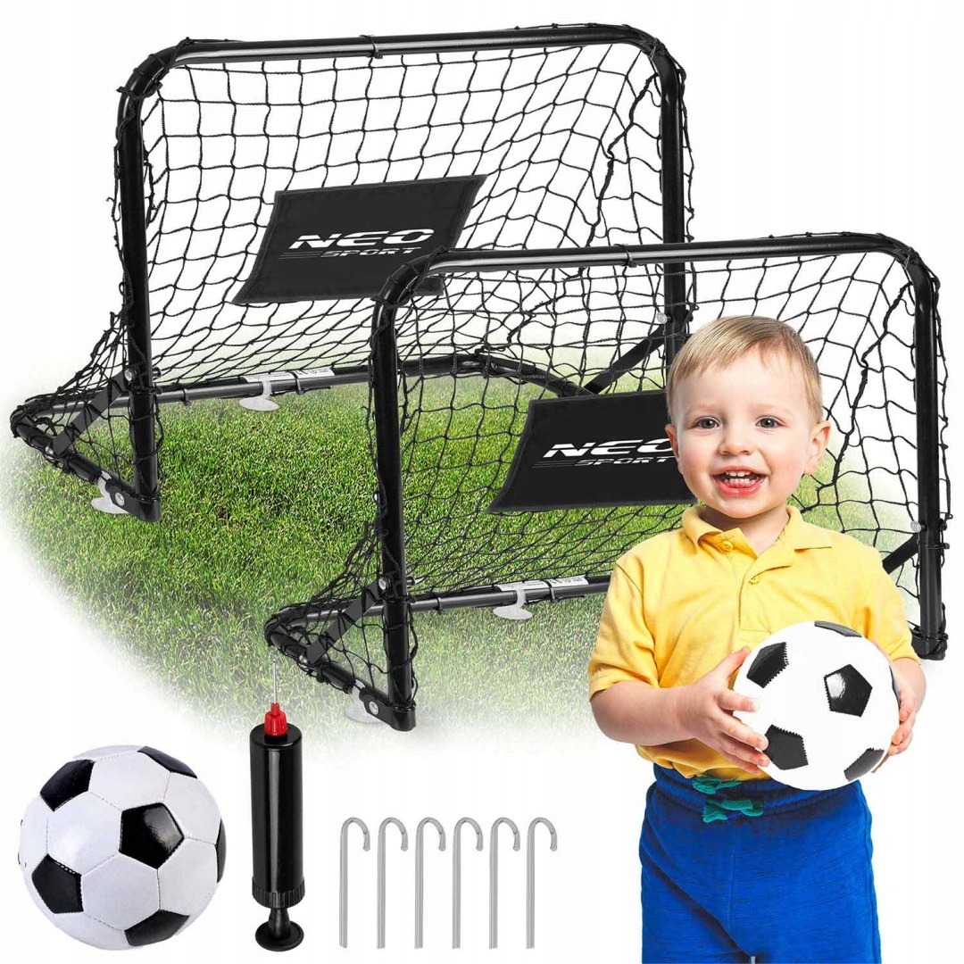 Fotbalová branka sada 2 kusů 60 x 45 x 25 cm NS-486 Neo-Sport
