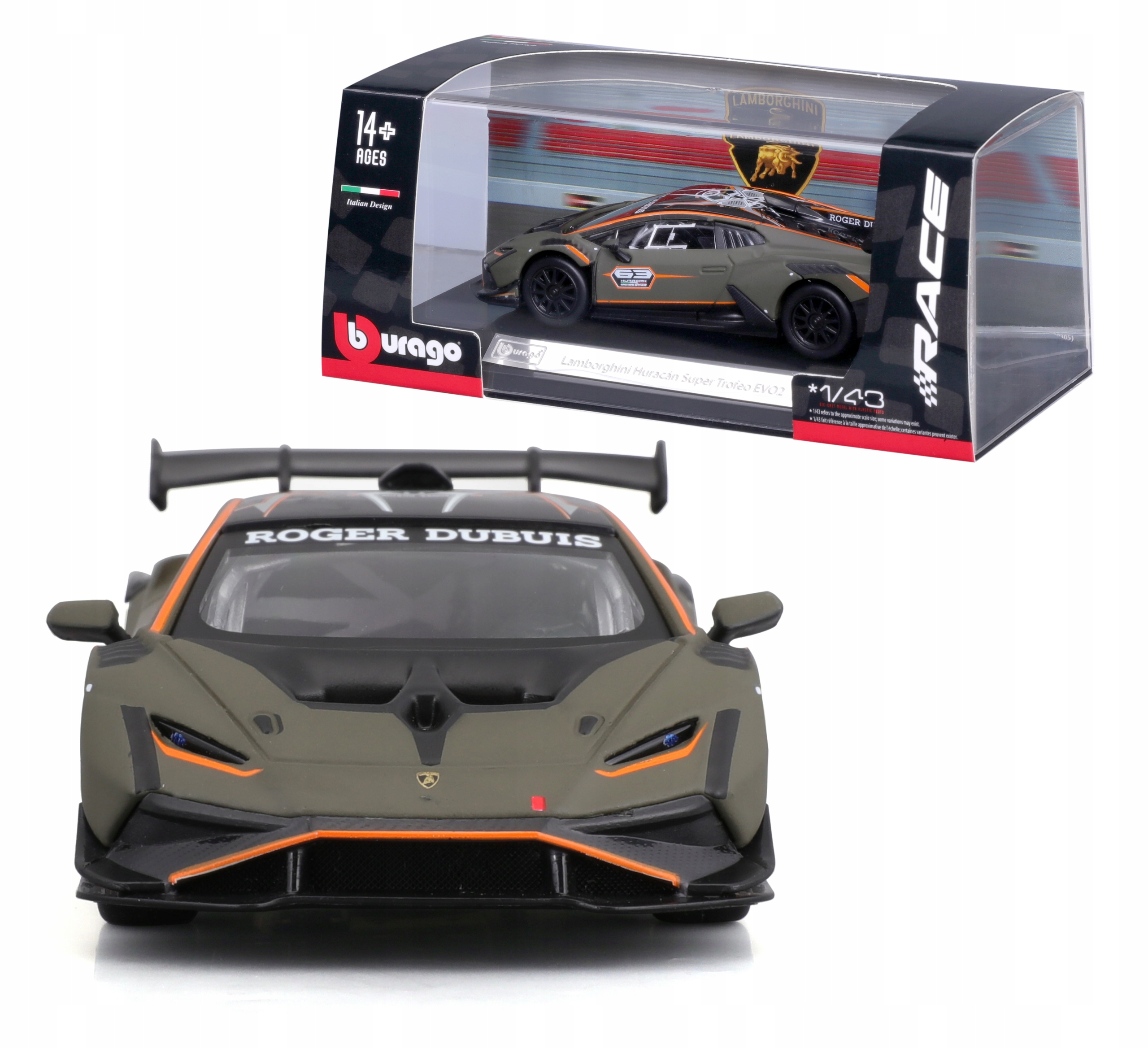 Lamborghini Huracan Trofeo Evo2 Bburago