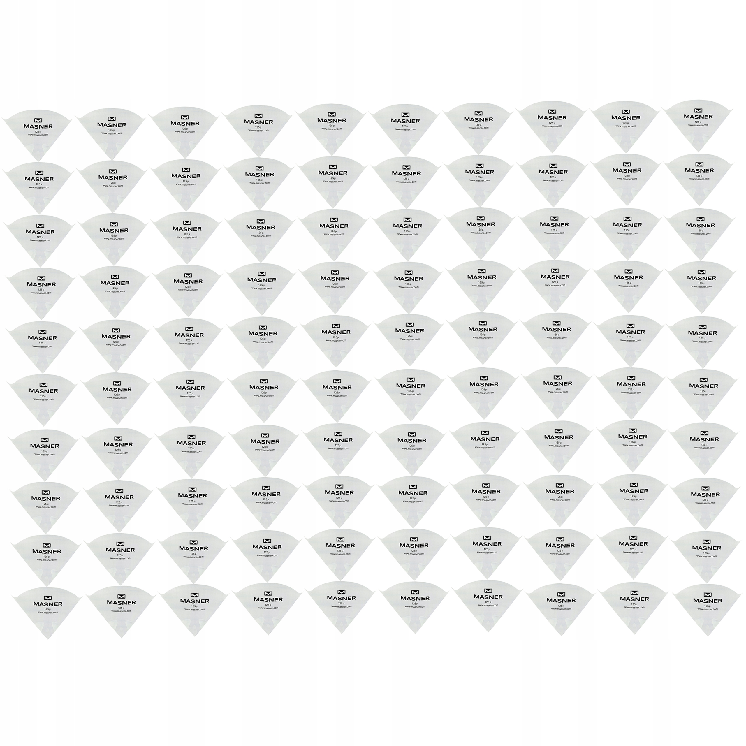 100x K2 sitko lakiernicze granulacja 125 mikronów zestaw 100szt