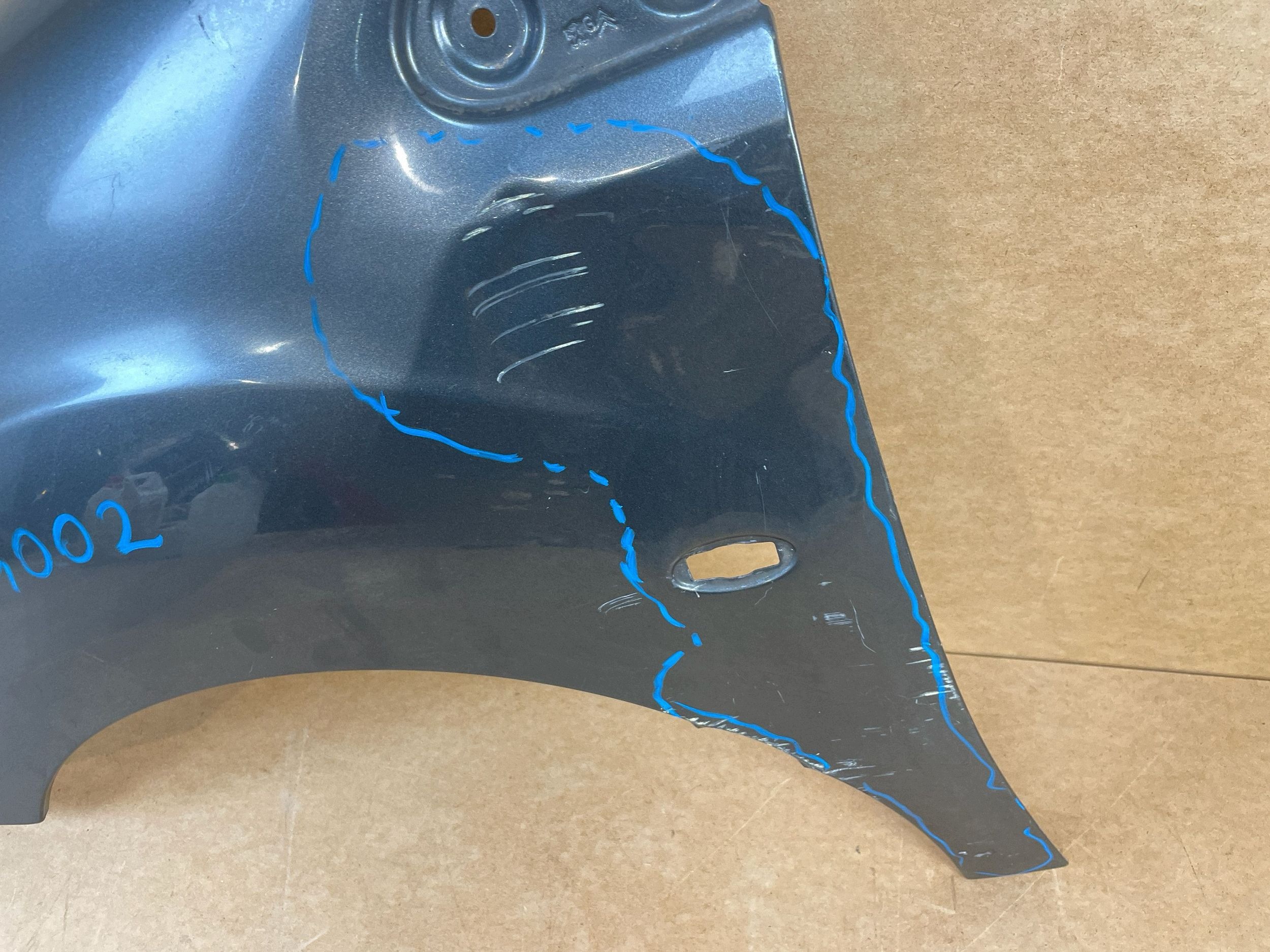 fender left front front CITROEN BERLINGO II PEUGEOT PARTNER II 2008-2018