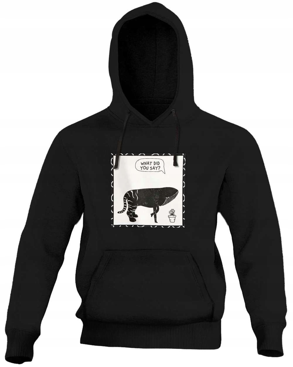 

Bluza z naszywką What did you say