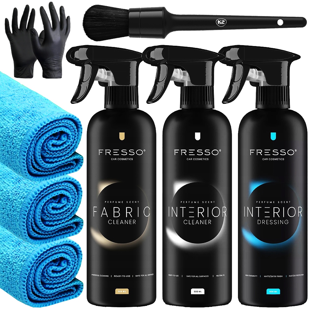 Fresso Kosmetyki Samochodowe Do Czyszczenia Pielęgnacji Tapicerki Kokpitu