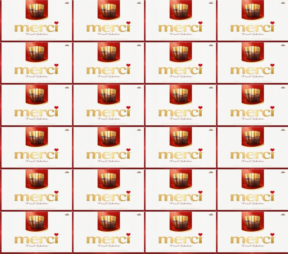 Czekoladki Merci Fines Selection Bombonierka 400g Storck Duże Opak x 24 szt