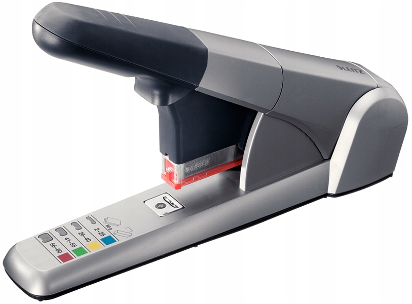 Zszywacz kasetowy Leitz 5551 do 80 kartek srebrny