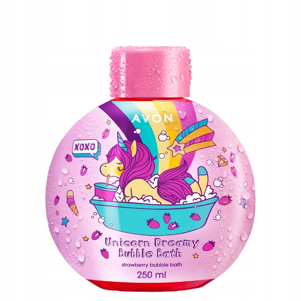 

Płyn Do Kąpieli 250 ml Rozmarzony Truskawka Avon