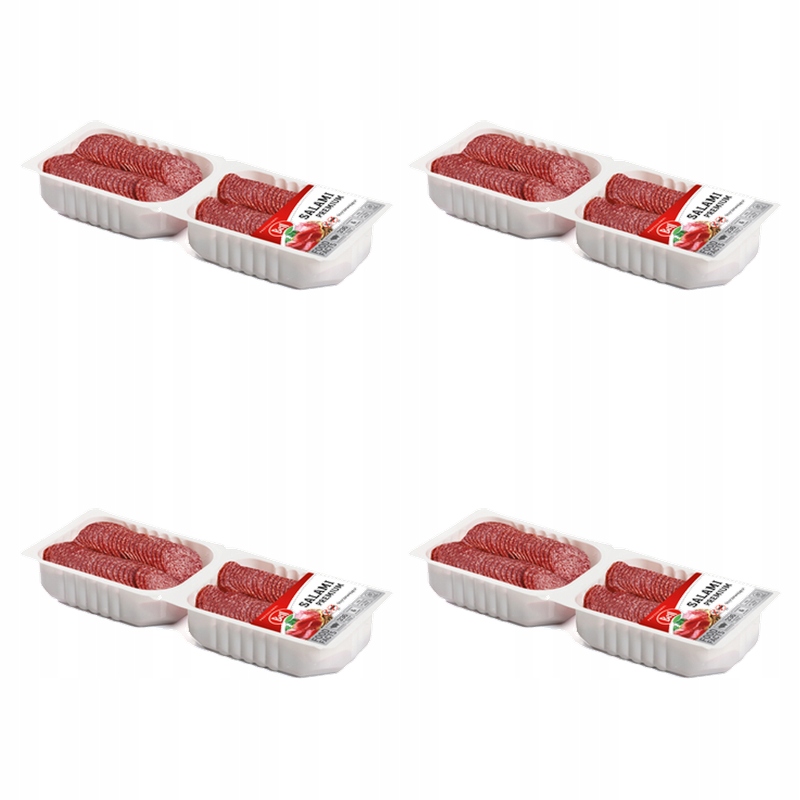 Salami premium zrající krájené 1 kg Bell X4