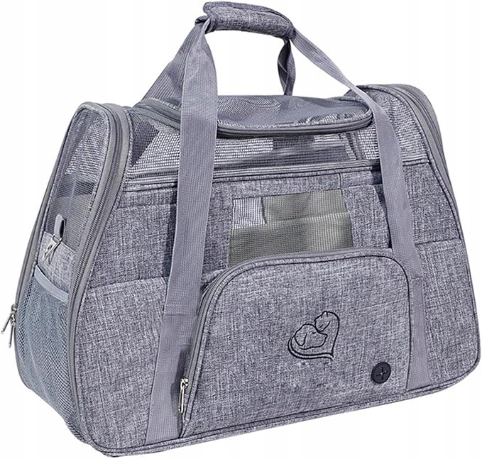 Levně Přepravka pro psa kočku Cestovní taška Prodyšná skládací