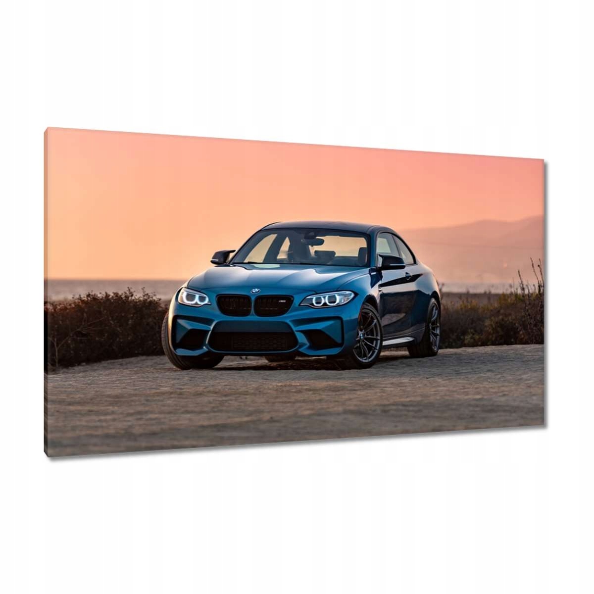 Obrazy 120x70 Západ slunce Bmw Auto