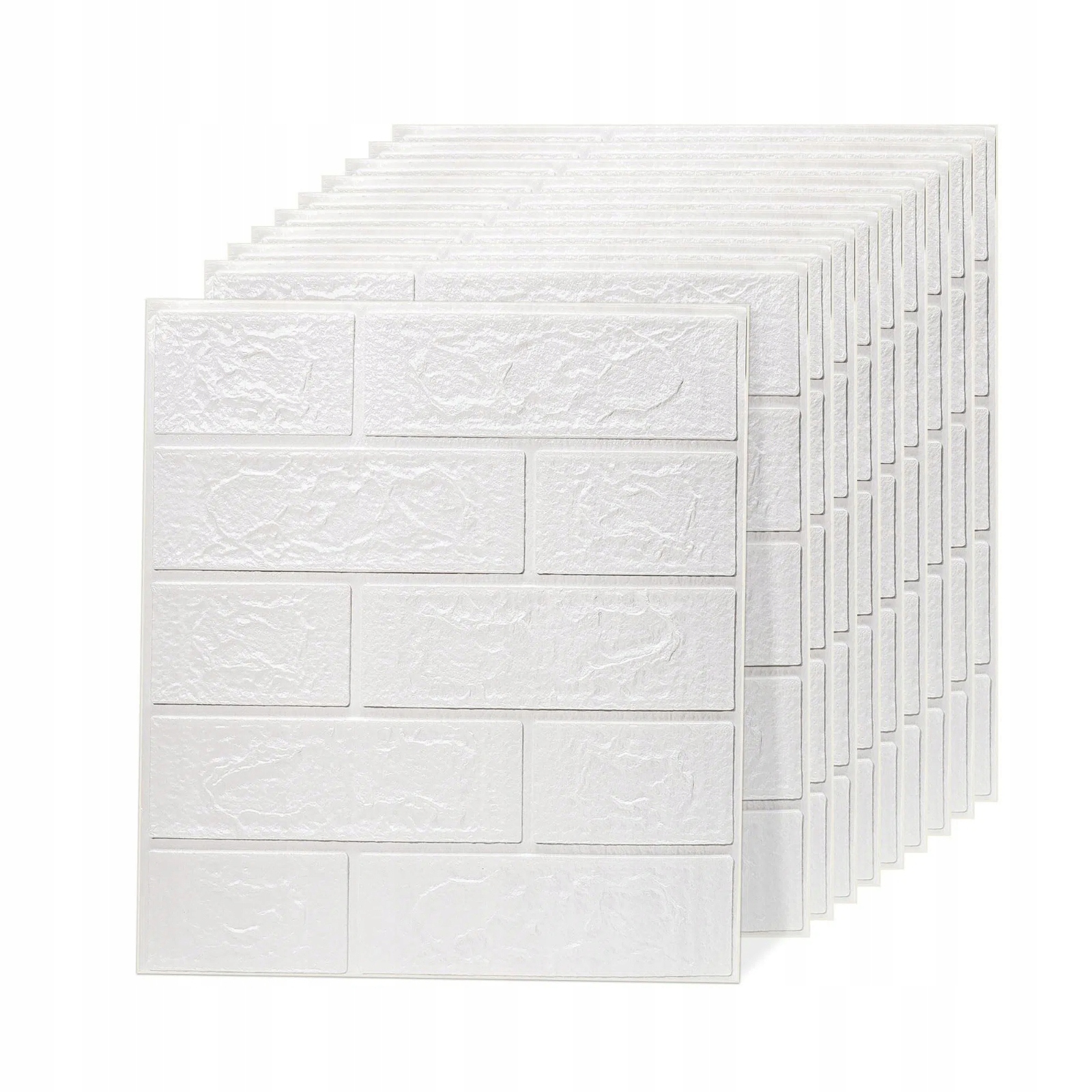 50x Panele Ścienne Samoprzylepne Cegła Tapeta Mur Panel Ścienny Panele 3D
