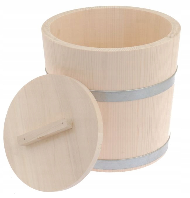 

Drewniana Beczka Do Kiszenia Ogórków Kapusty 5l