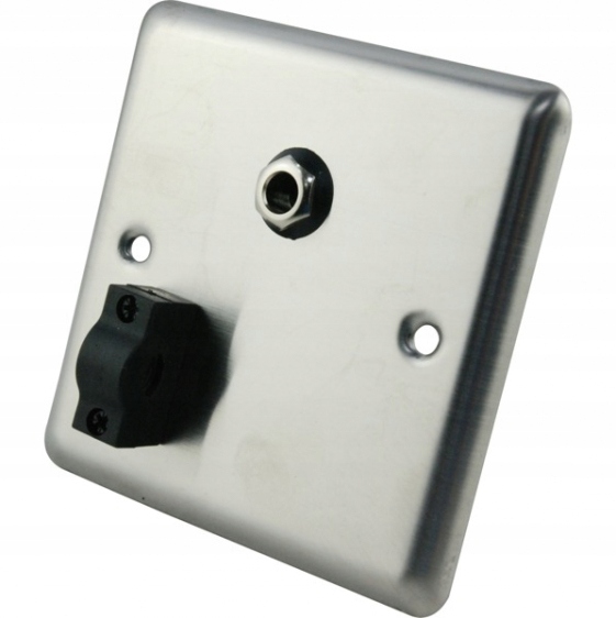 Roxtone RWPS002 панель скрытого монтажа 1xjack6, 3