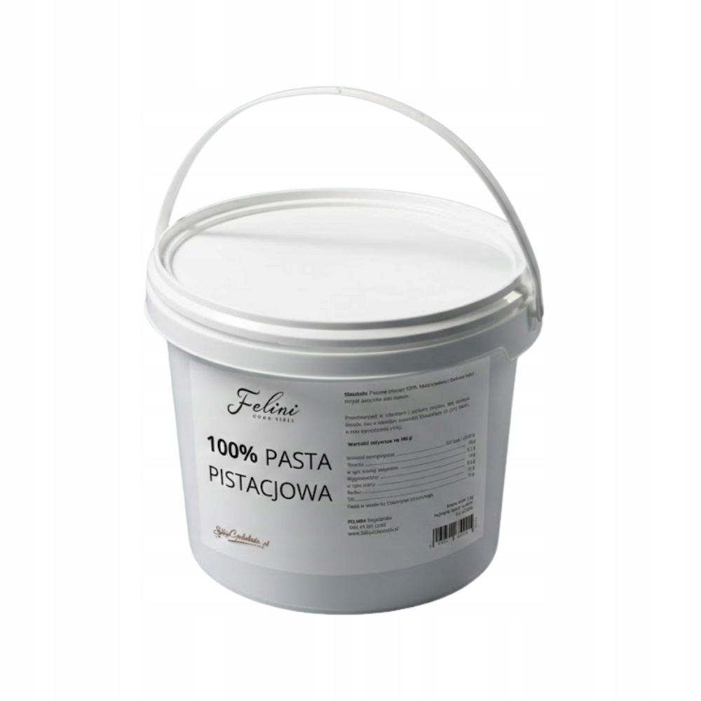 Levně Felini Pistáciová pasta 100% z pražených pistácií 1 kg kbelík