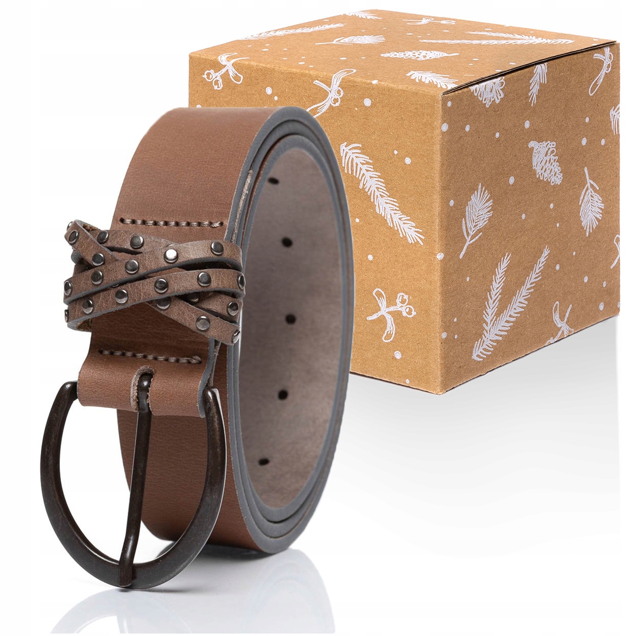 

Mustang Damski Pasek Skórzany Klasyczny 90