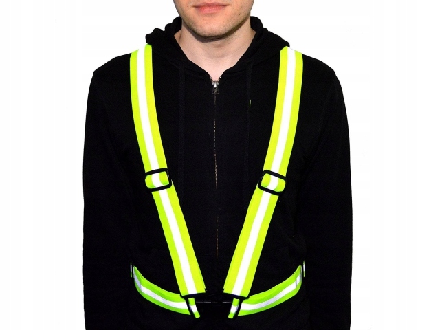 SZELKI ODBLASKOWE KAMIZELKA ODBLASKOWA DROGOWA Waga produktu z opakowaniem jednostkowym 1 kg