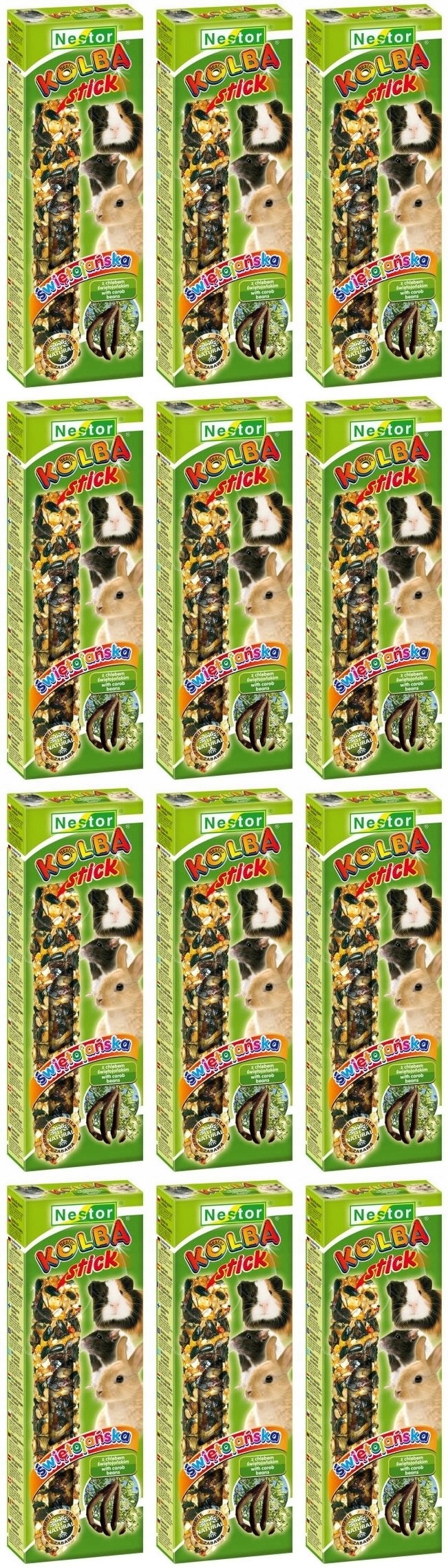 Levně Vánoční Lahev Pro Hlodavce A Křečky Nestor 12 Ks