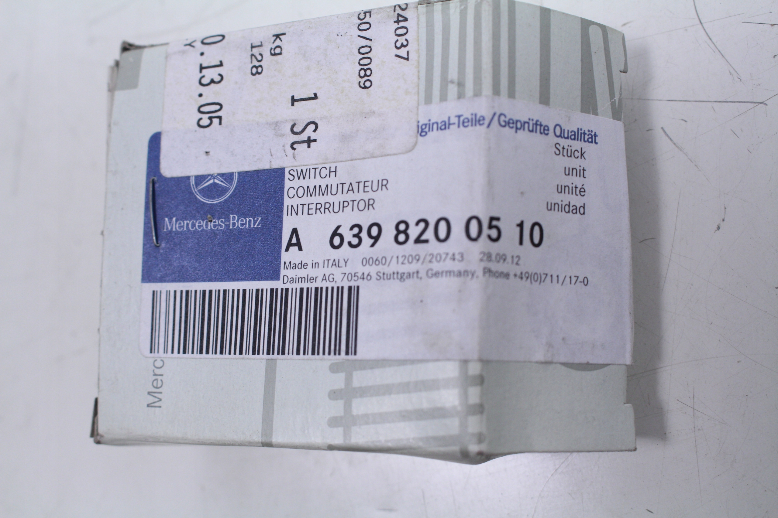 MODUŁ STEROWNIK MERCEDES VITO W639 A6398200510 Producent części Mercedes-Benz OE