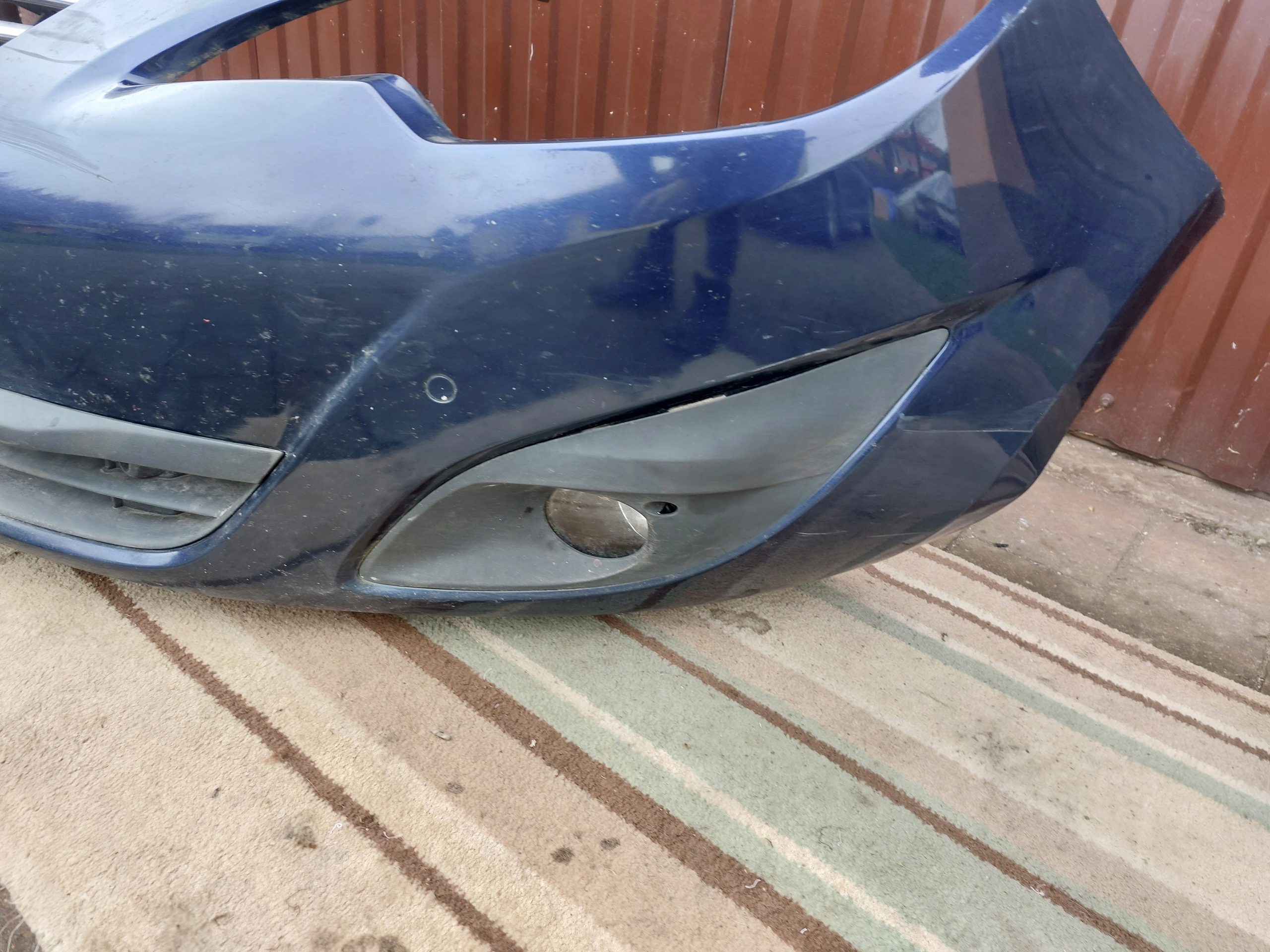 OPEL MERIVA B II bumper front front ORG PDC blue