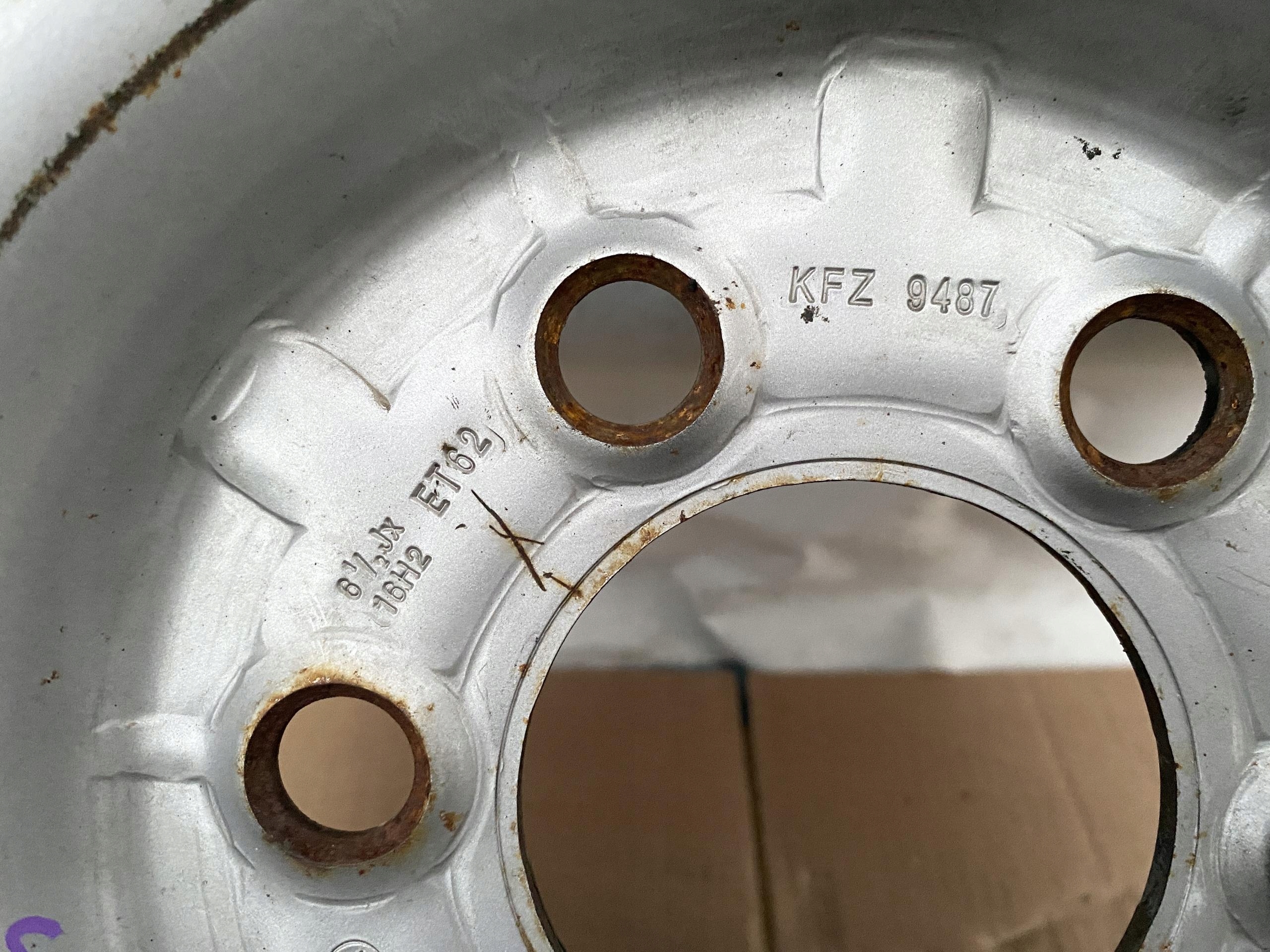 SPRINTER 906 CRAFTER 06- disk STALOWA SREBRNA 16" 6.5Jx16H2