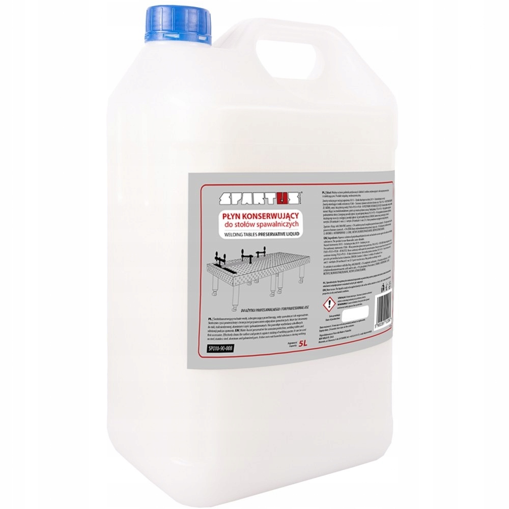

Płyn do konserwacji stołu spawalniczego Spartus 5L