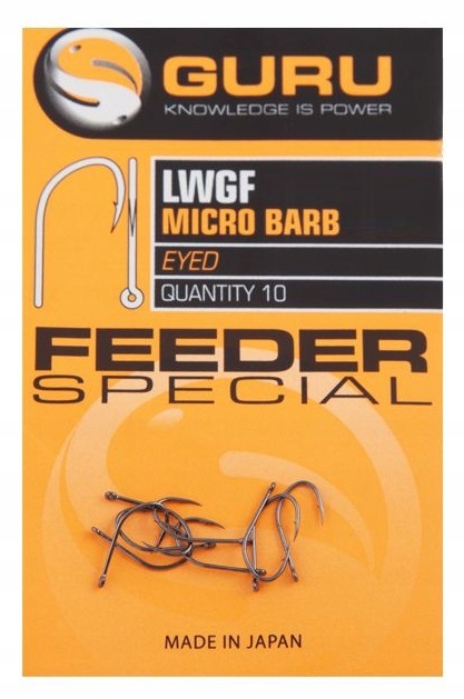 Haczyki Lwg Feeder Special Eyed 10szt Roz 12 Guru