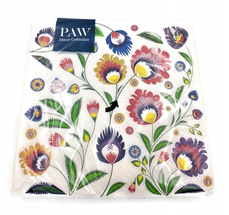 

Serwetki papierowe Paw Decor Collection 33x33 CM