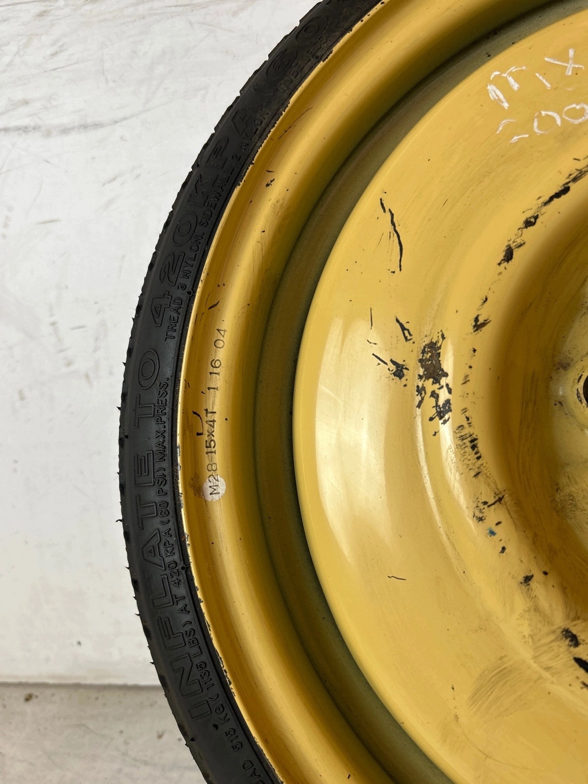 wheel spare Mazda MX-5 II NB 105/70/D15 4x100 ET38