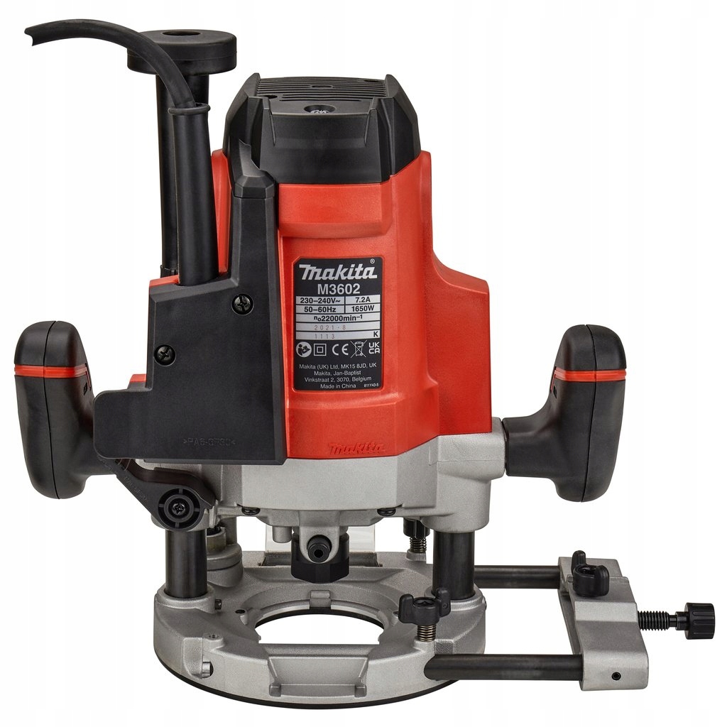FREZARKA GÓRNOWRZECIONOWA 1650W 12MM M3602 MAKITA Seria Maktec