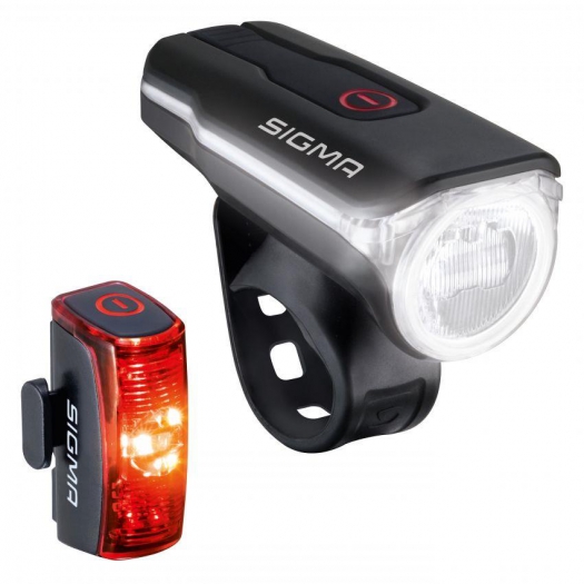 Cyklistické osvětlení Sigma Sport Aura 60 a Infinity 60 lm Usb