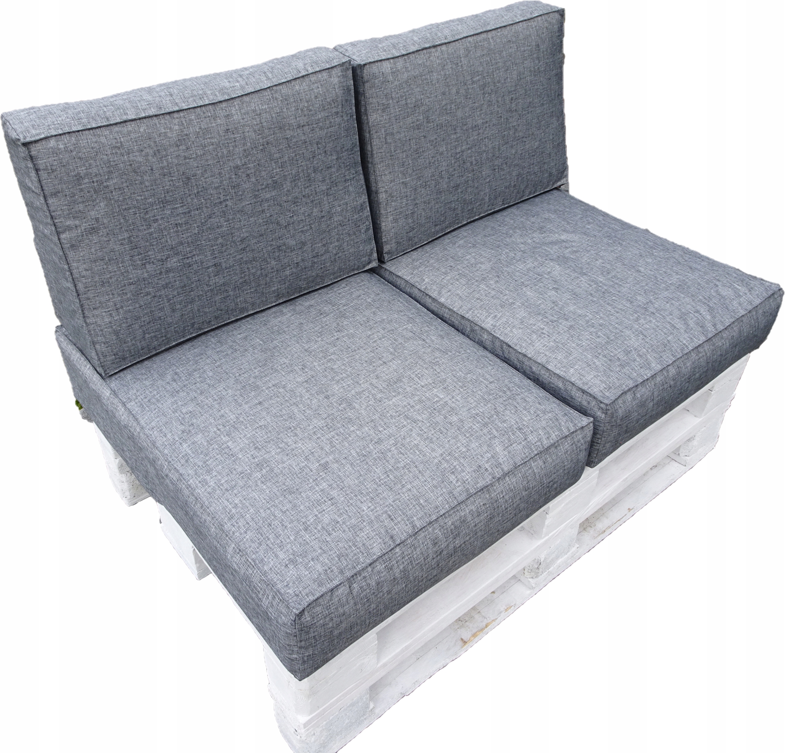 Polštáře na Jednu Euro-paletu sada 4 ks 80 X 60 Silver 23