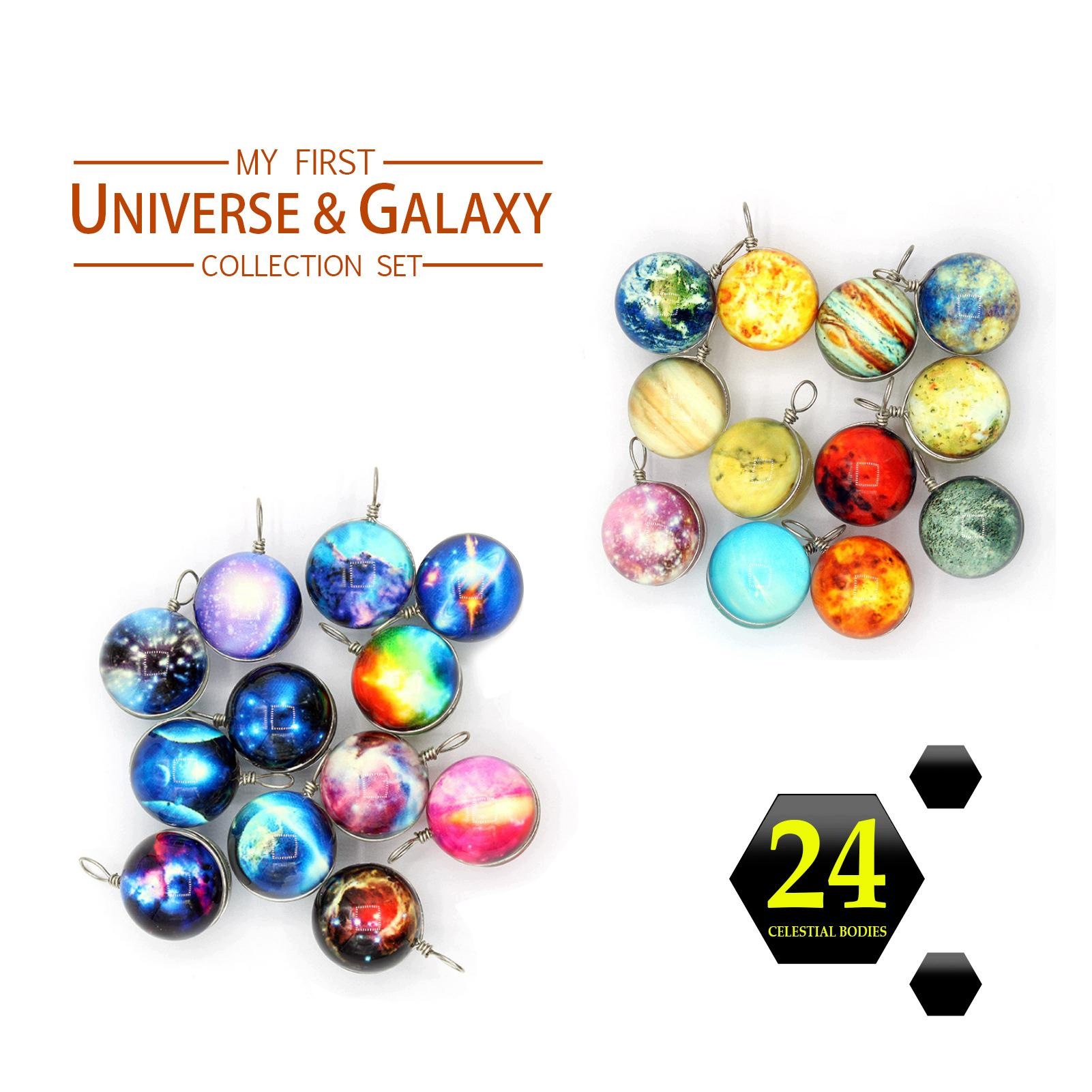 Адвент-календарь Galaxy, подвесной, 24 планеты космоса — фото 3