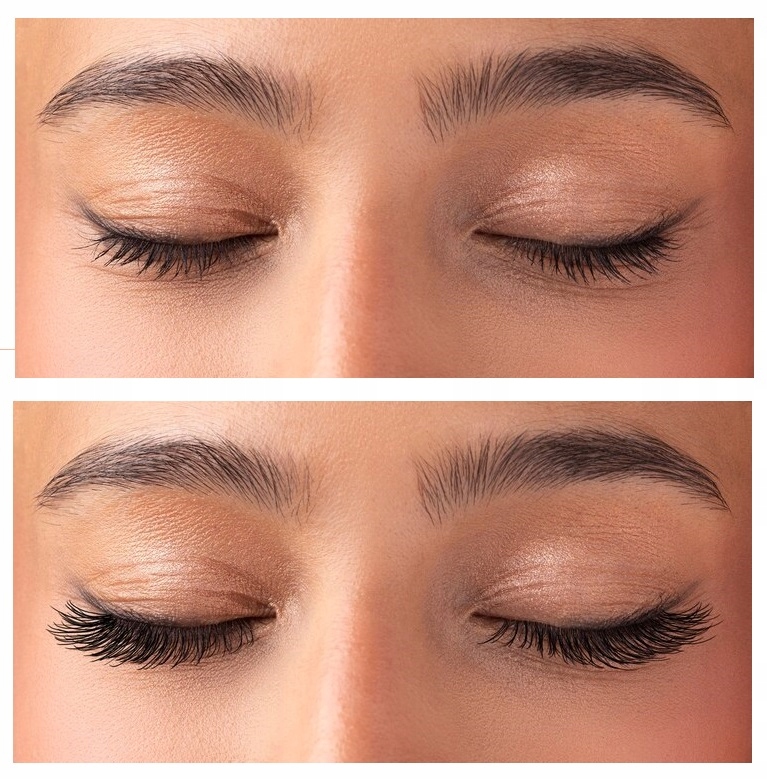 SZTUCZNE RZĘSY NA PASKU JEDWABNE DELIKATNE naturalne Typ syntetyczne