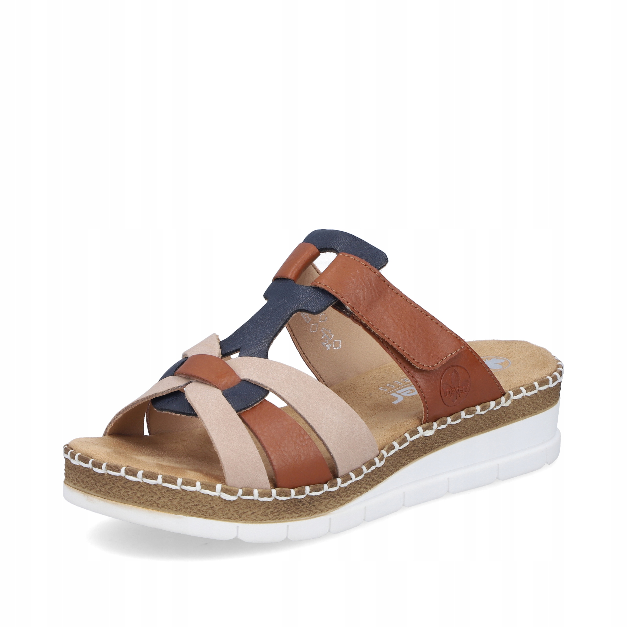 Rieker Antistress Nazouváky Vícebarevné Dámské Na Klínku V1291-90 vel. 41