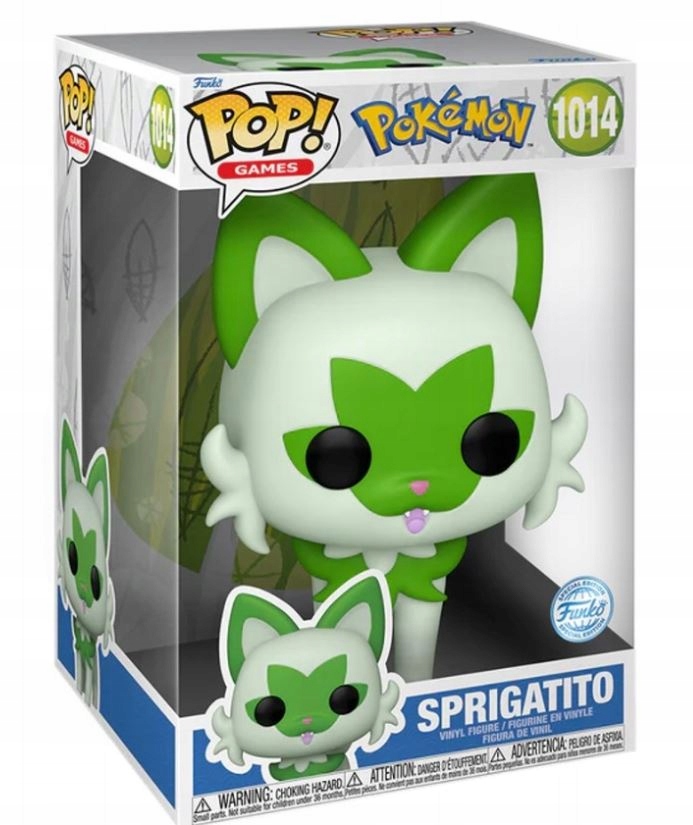 Funko Pop 1014 Pokémon Figurka Sprigatito 25 cm