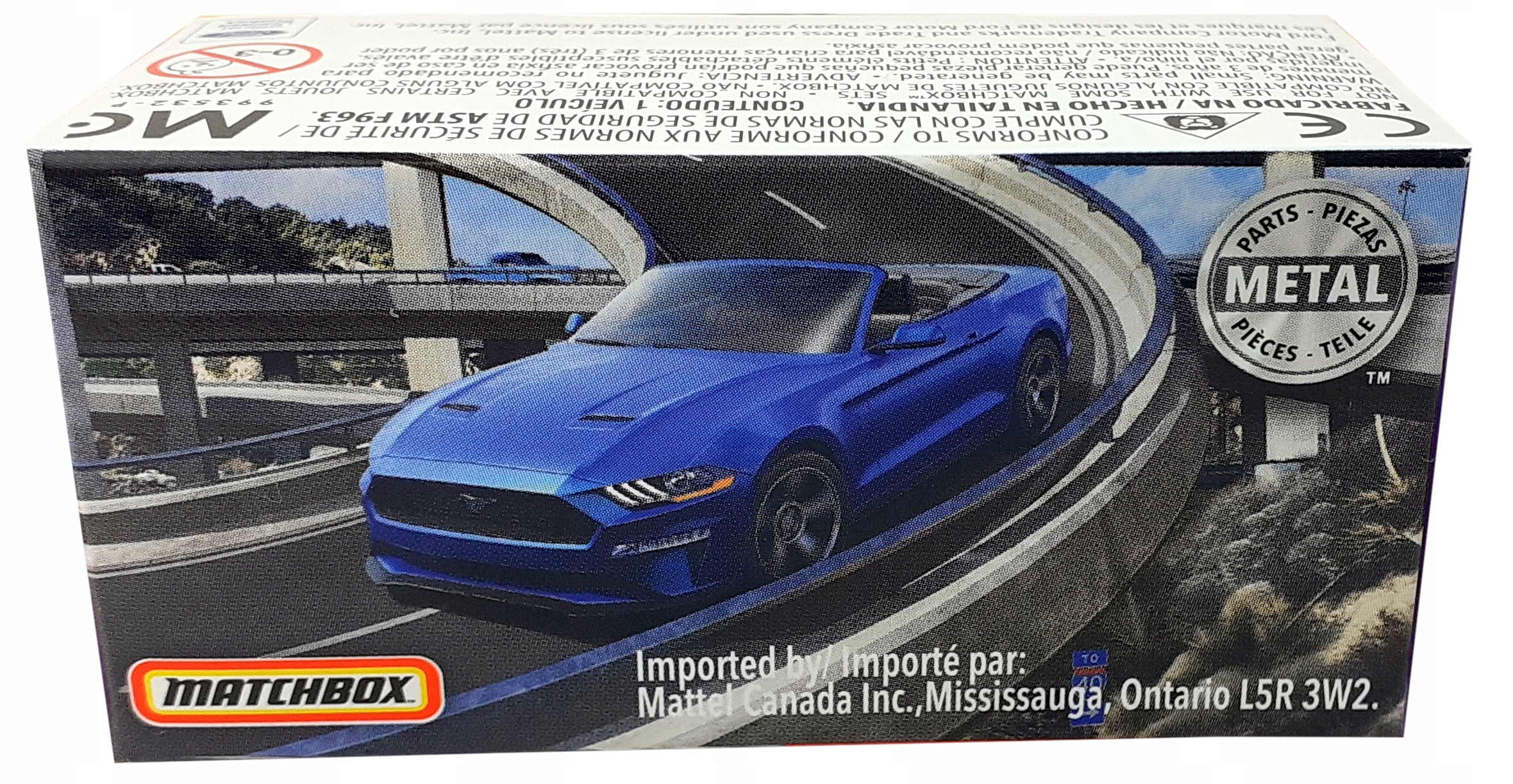 

Matchbox Model 2018 Ford Mustang Convertible