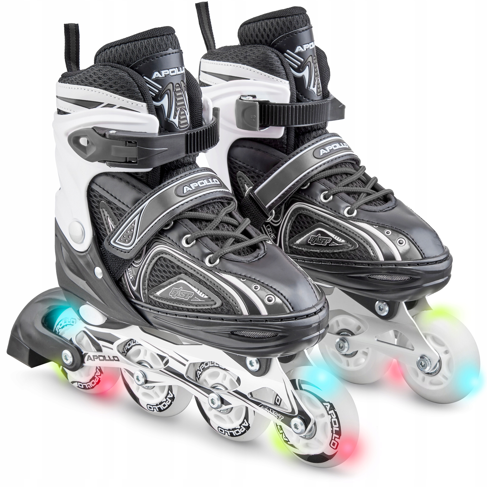 Apollo Rolki Super Blades X Pro, Regulowane rolki - czarne - L - 39-42