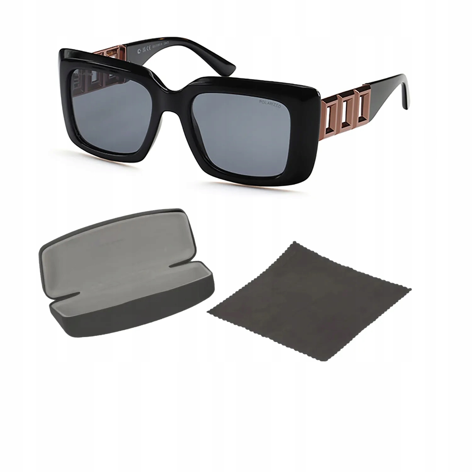 Solano SS21060A Černé dámské polarizační sluneční brýle