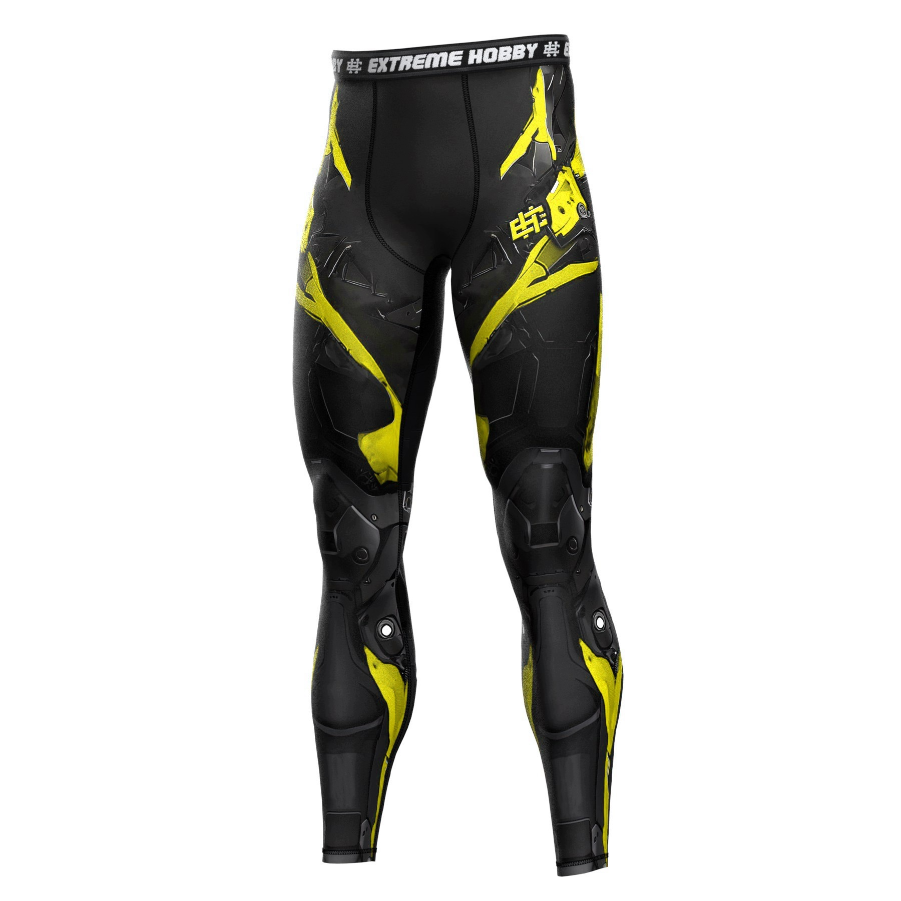 Legginsy na siłownię do ćwiczeń sportowe męskie Iron Force Extreme Hobby XL