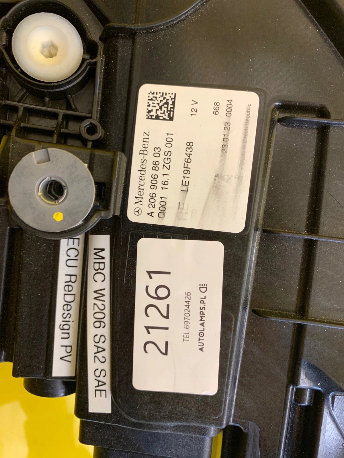 light right Mercedes W206 High Performance Led USA A2069068603
