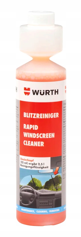 

Wurth Letni Płyn Do Spryskiwaczy Koncentrat 250ML