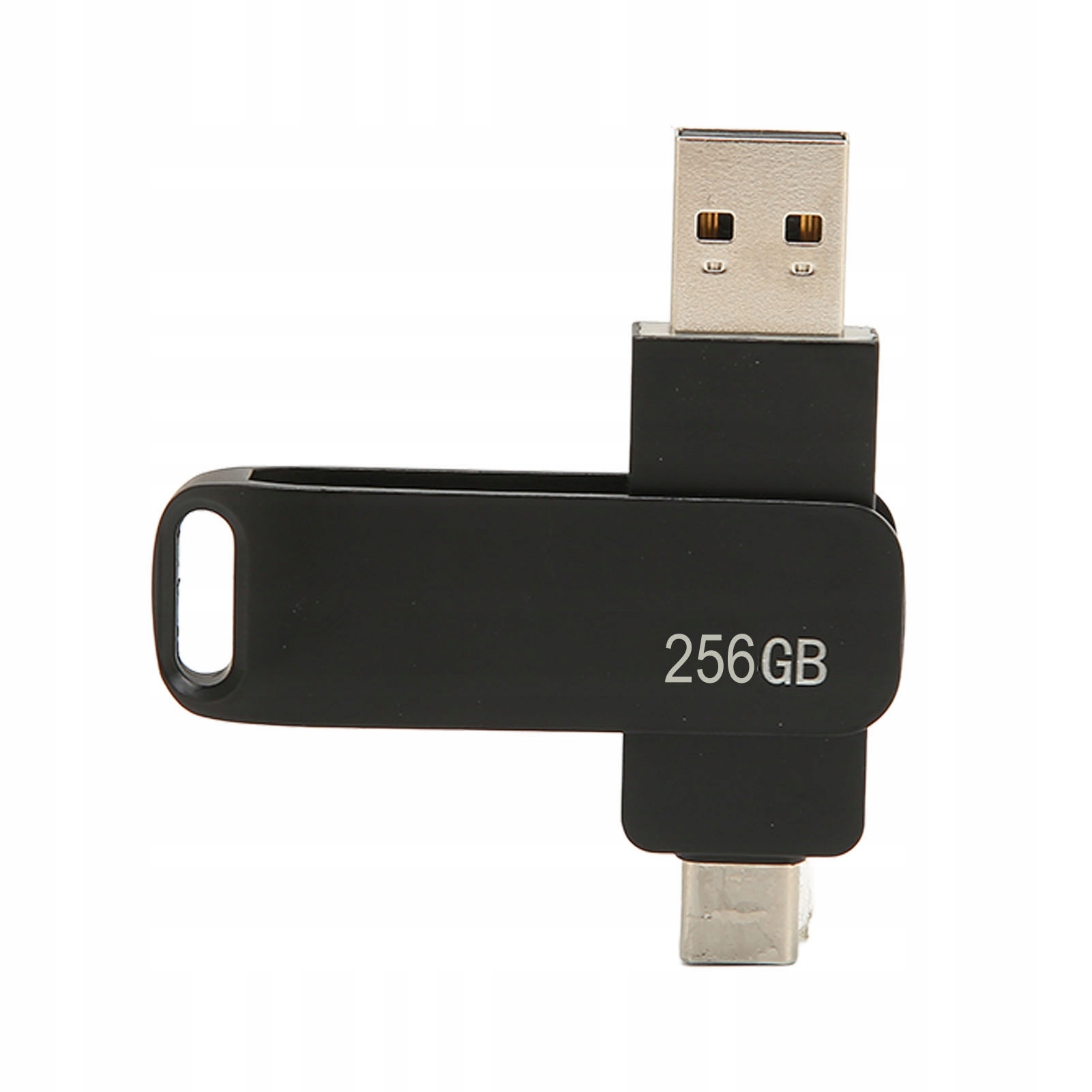 PENDRIVE 2W1 256GB USB-C 3.0 TYP C DUAL DRIVE DYSK USB CZARNY Model 2612220183614