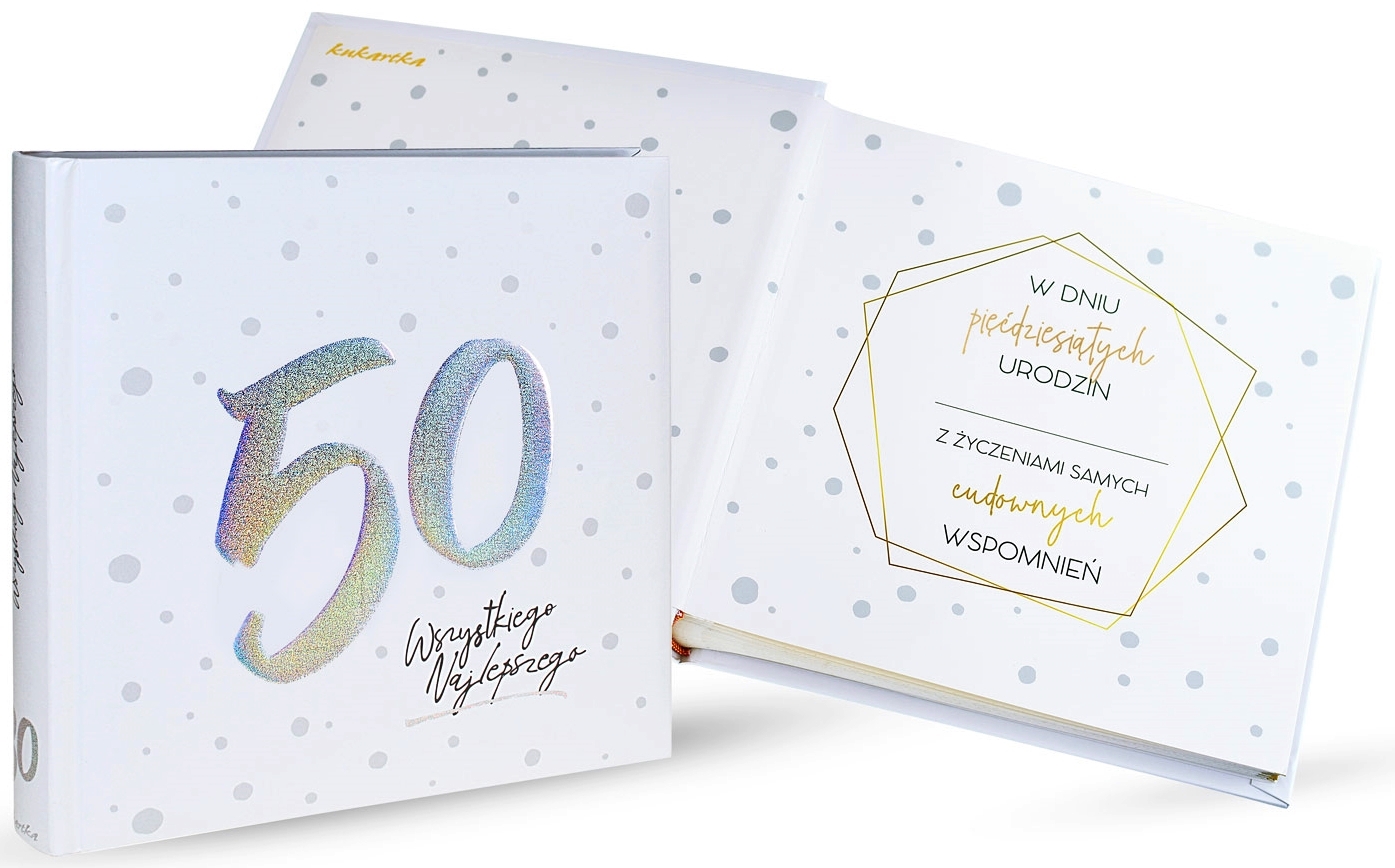 

Niezwykły Album dla Kobiety na 50 Urodziny