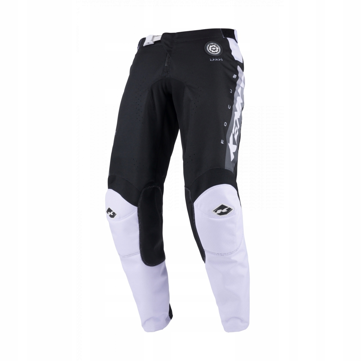 Kenny Racing 2025 Nohavice Cross/enduro Model Track Focus Black/white Farba