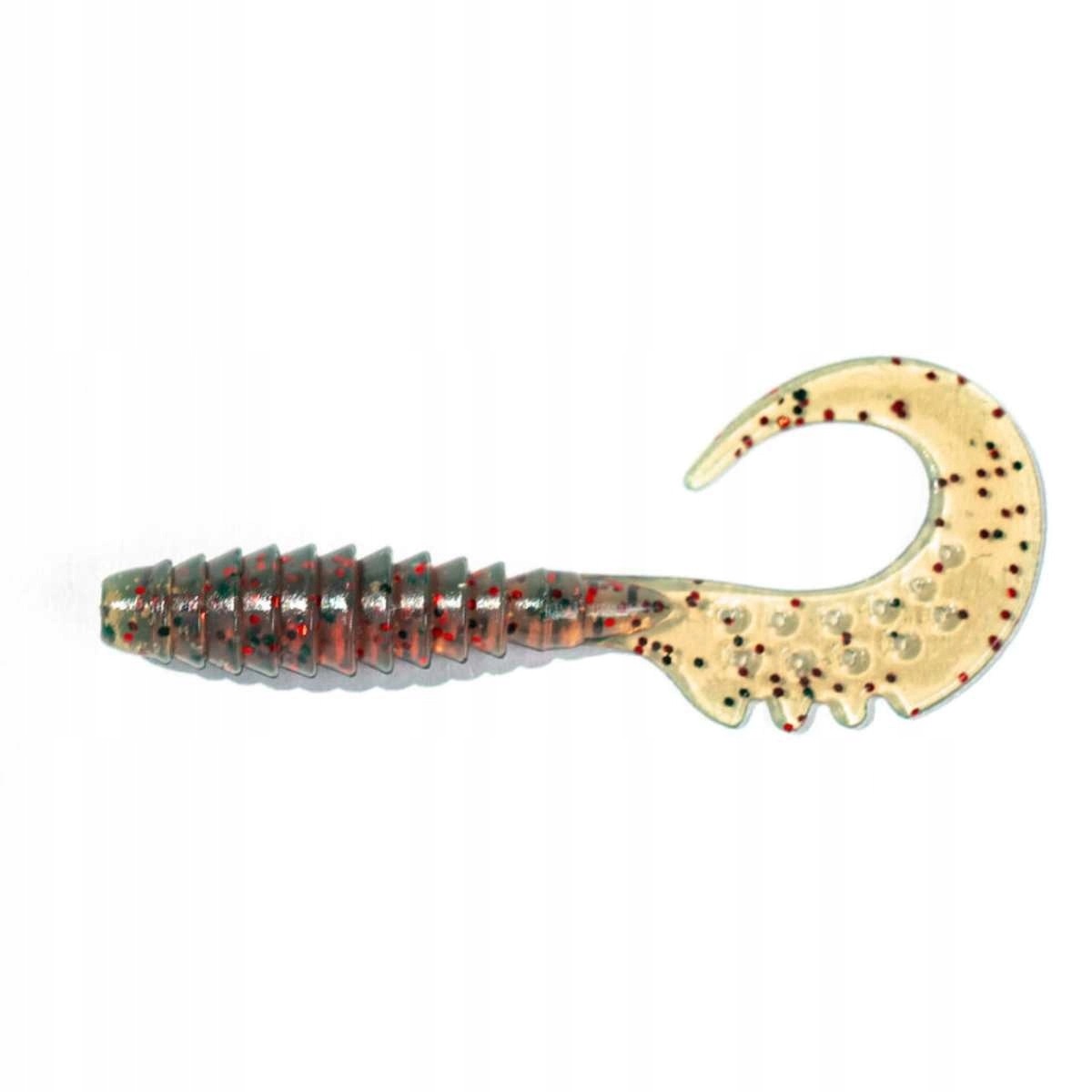 Gumy FishUp Fancy Grub 5,1cm 2" #019 Motor Oil/Red 10szt.